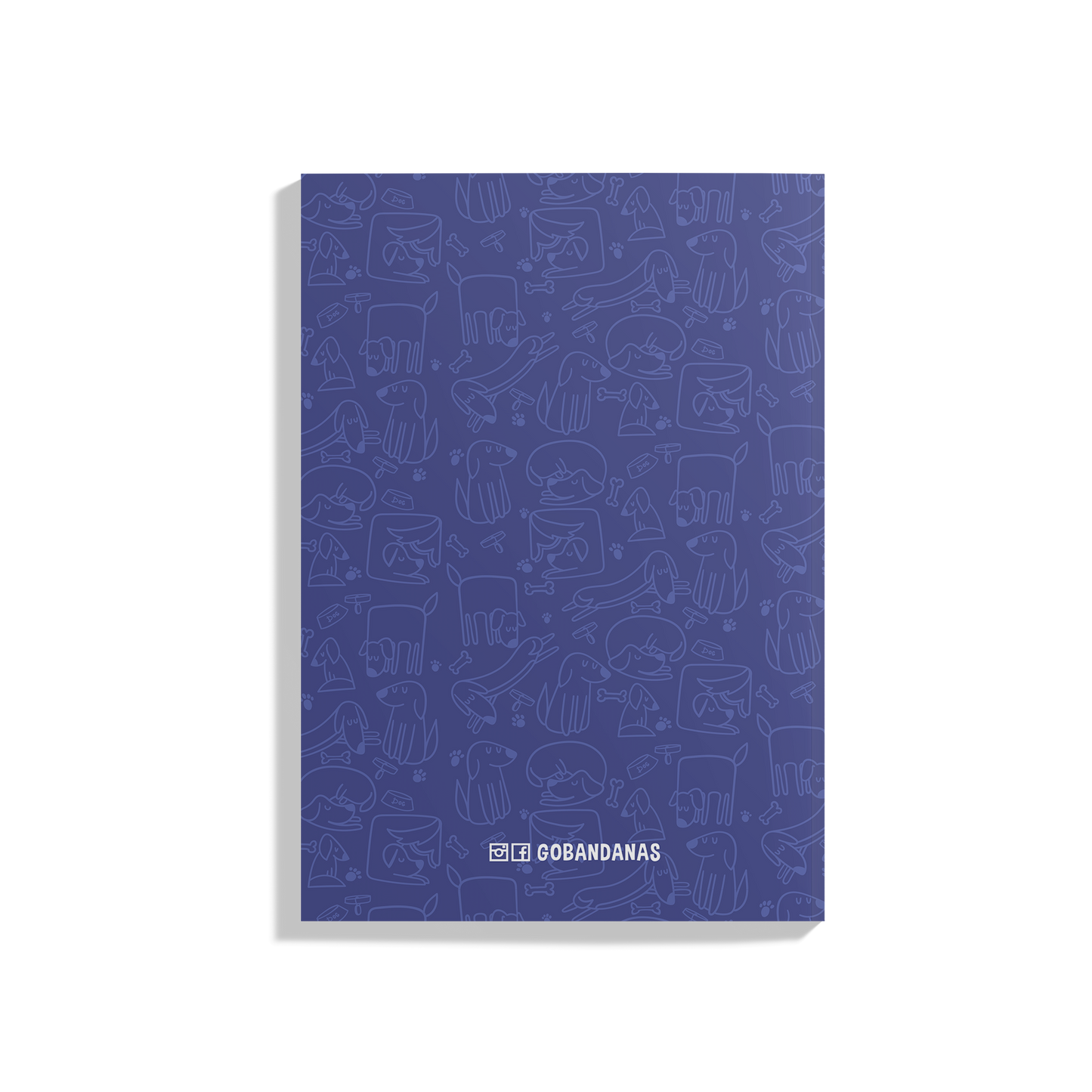 Zero Barks Given' A5-160 Pages 80 GSM Unruled | Digitally Printed by Go Bandanas | Perfect for Writing, Drawing & Doodling