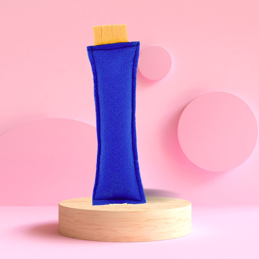 HRIKU Catnip Kicker Toy (Indigo)