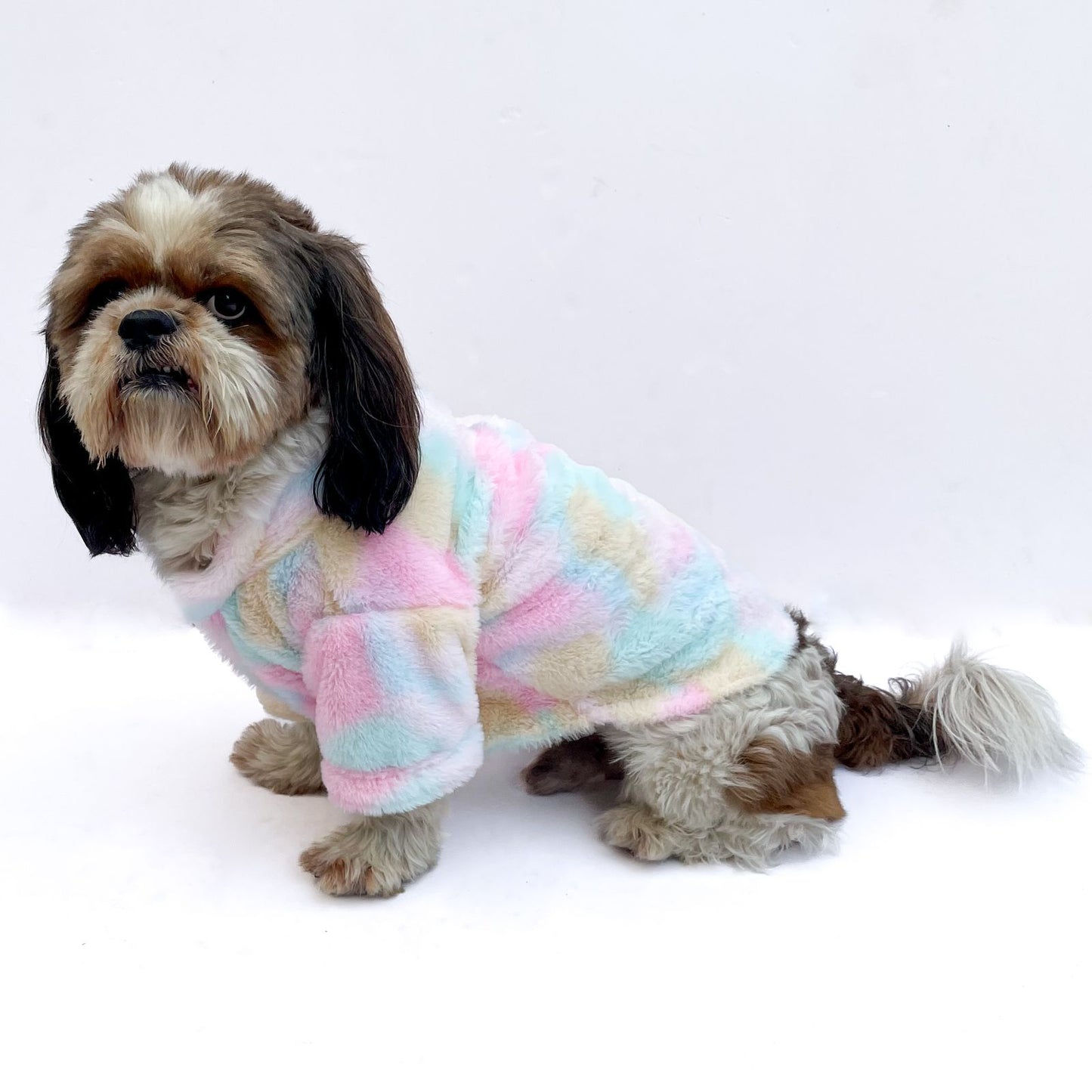 Rainbow Fur sweater