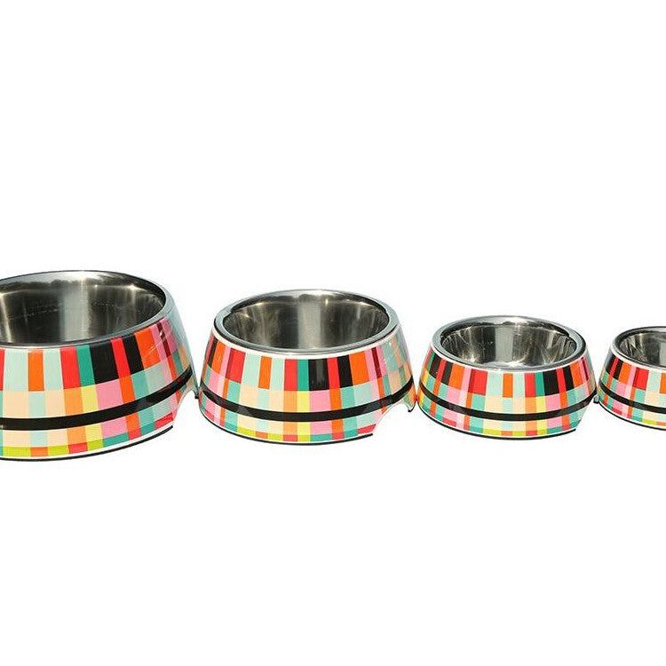 Melamine Belly Bowl - Design Rainbow