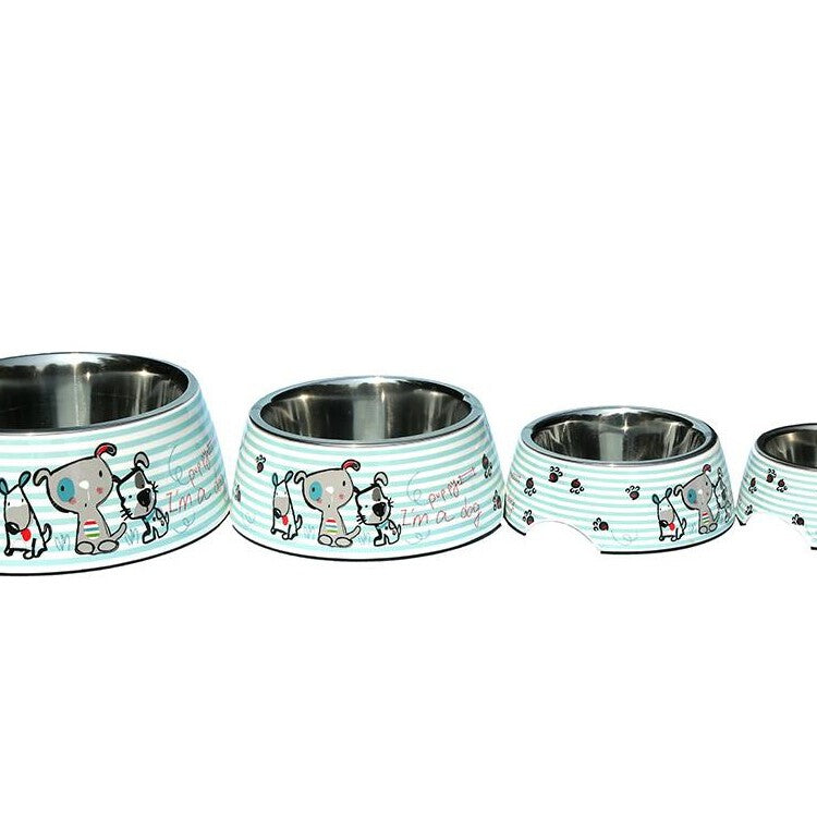 Melamine Belly Bowl - Design Puppy School