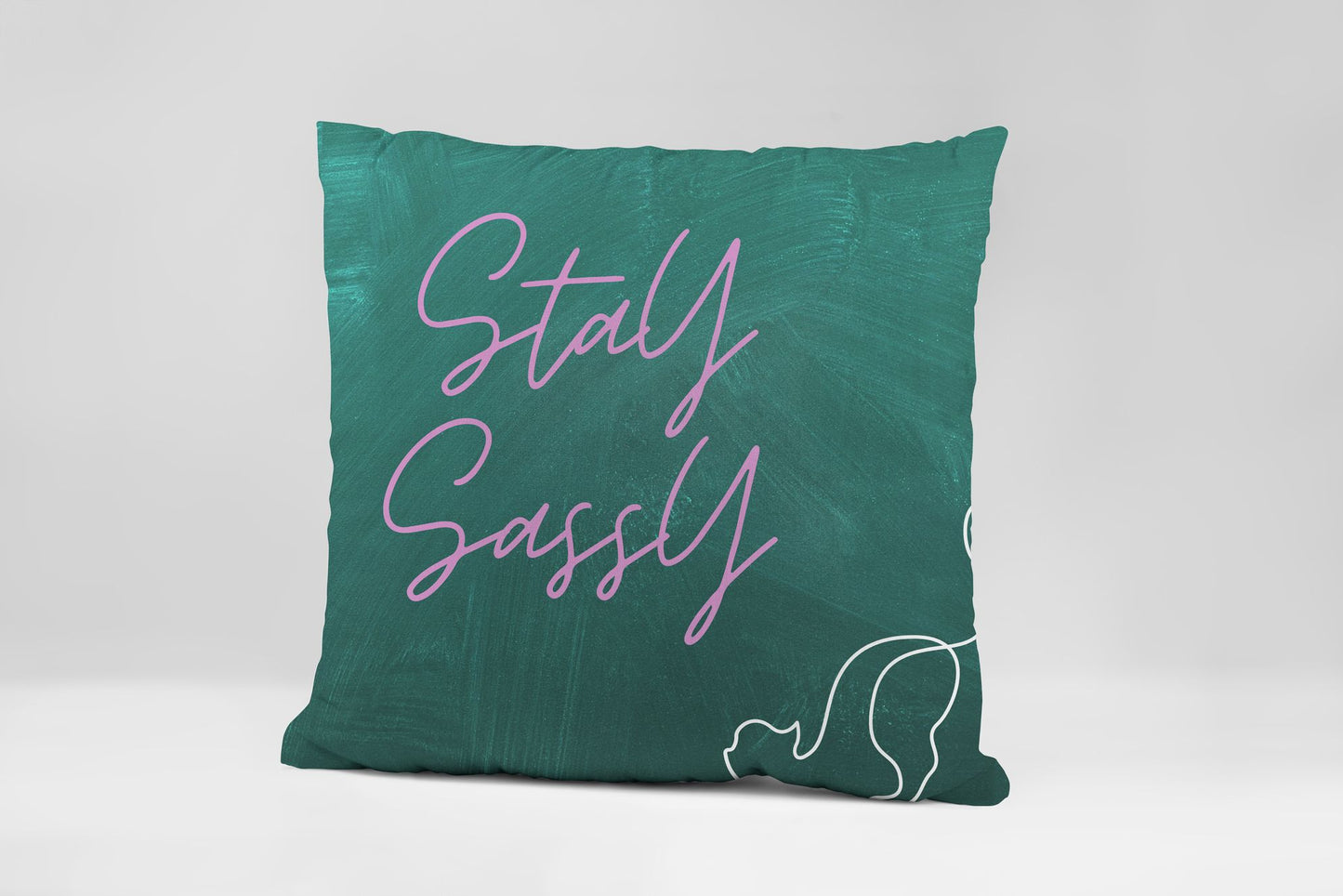 Sassy Cat Cushion Cover