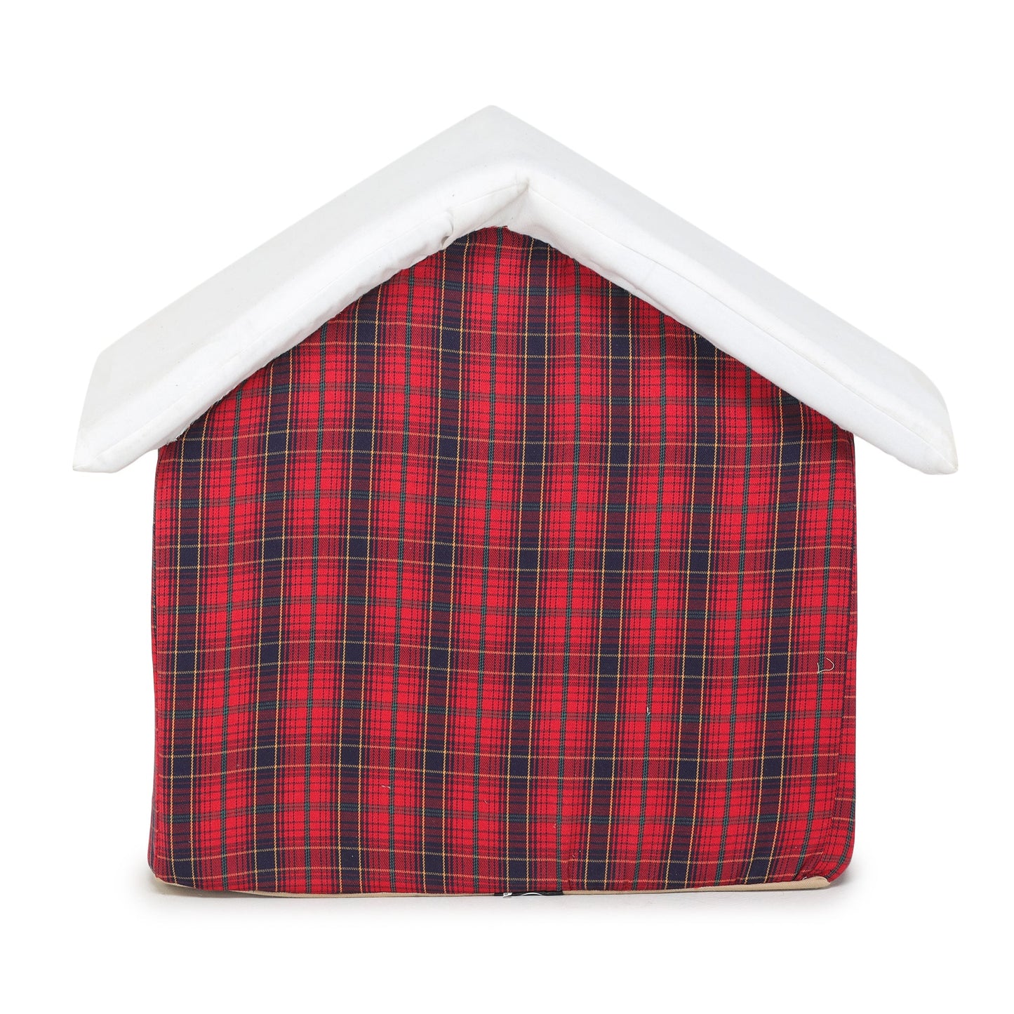 Plaid Dog Hut