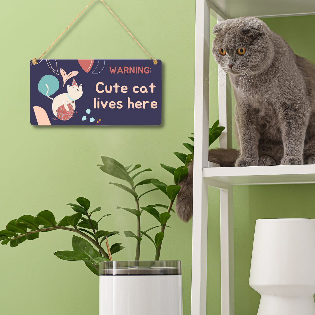 Cute Cat Wall/Door Hanging