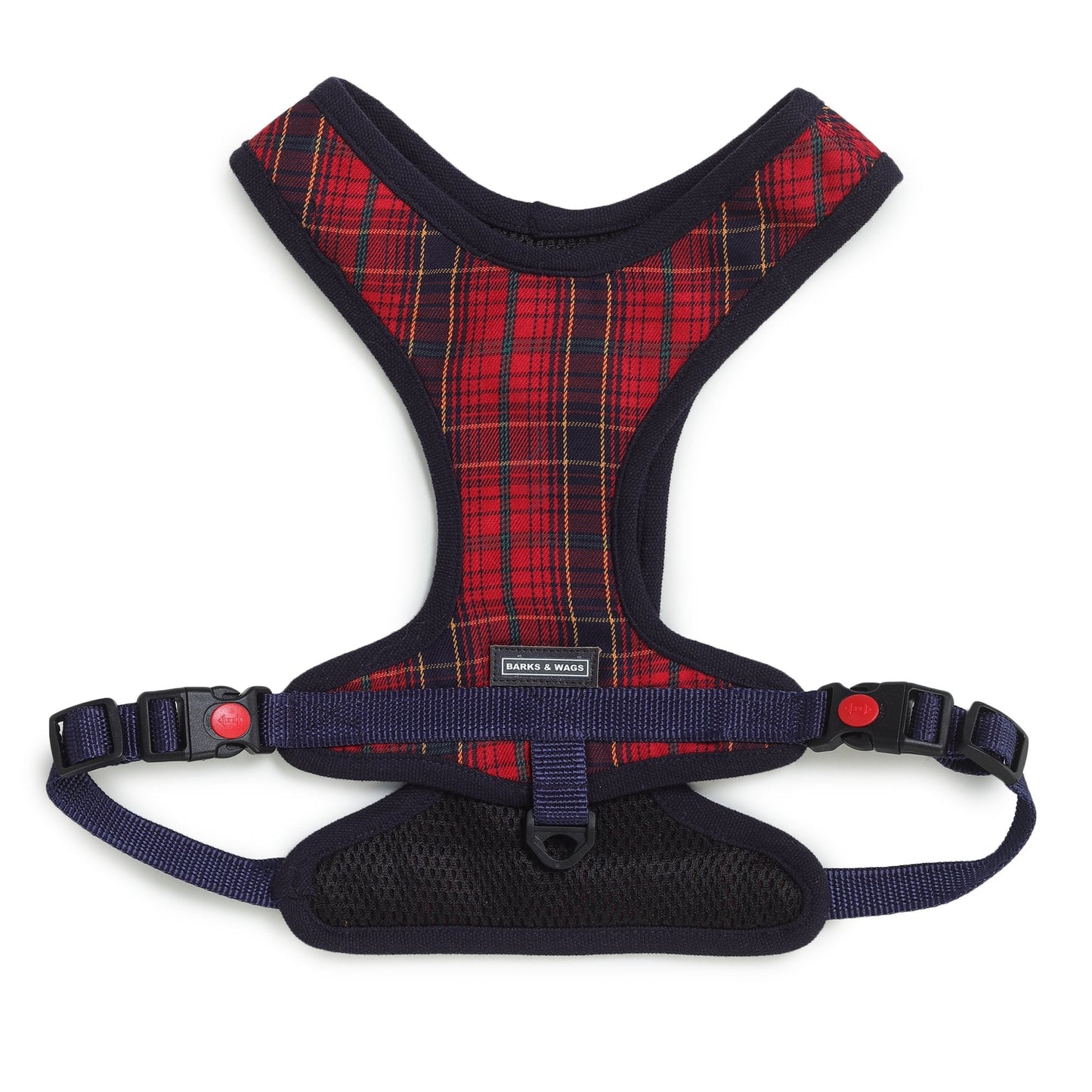 back side of dog harness by Barks & Wags