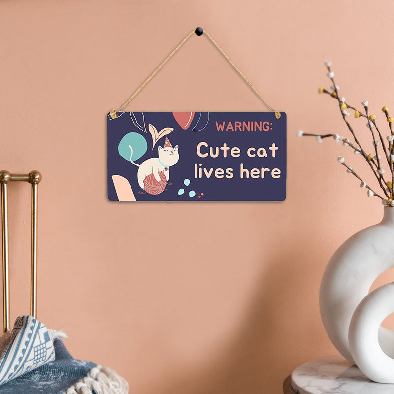 Cute Cat Wall/Door Hanging