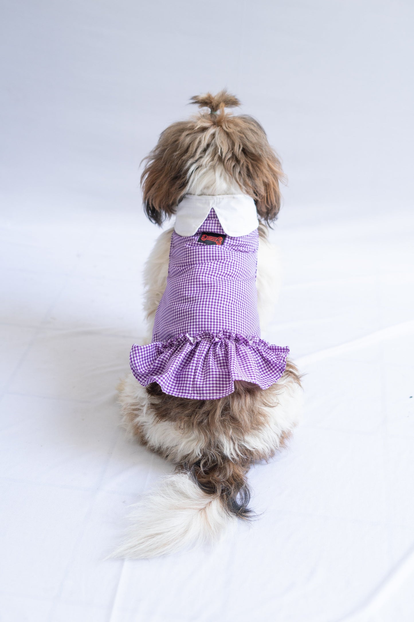 Strapy Summer dress: Purple