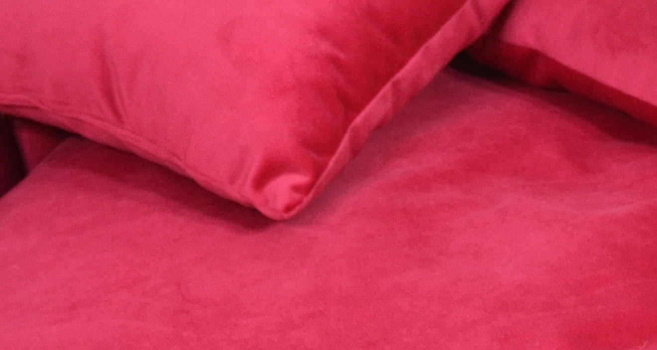 Velvet Fenced Dog Bed
