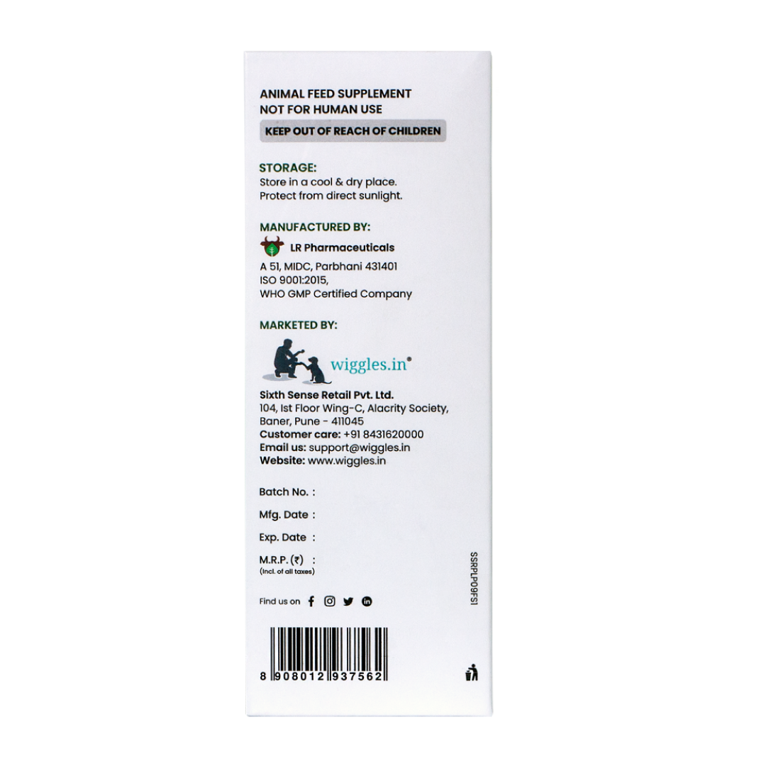 Furliv Liver Tonic for Dogs Cats Appetite Booster - Multivitamin Appetizer Pet Syrup, 200ml