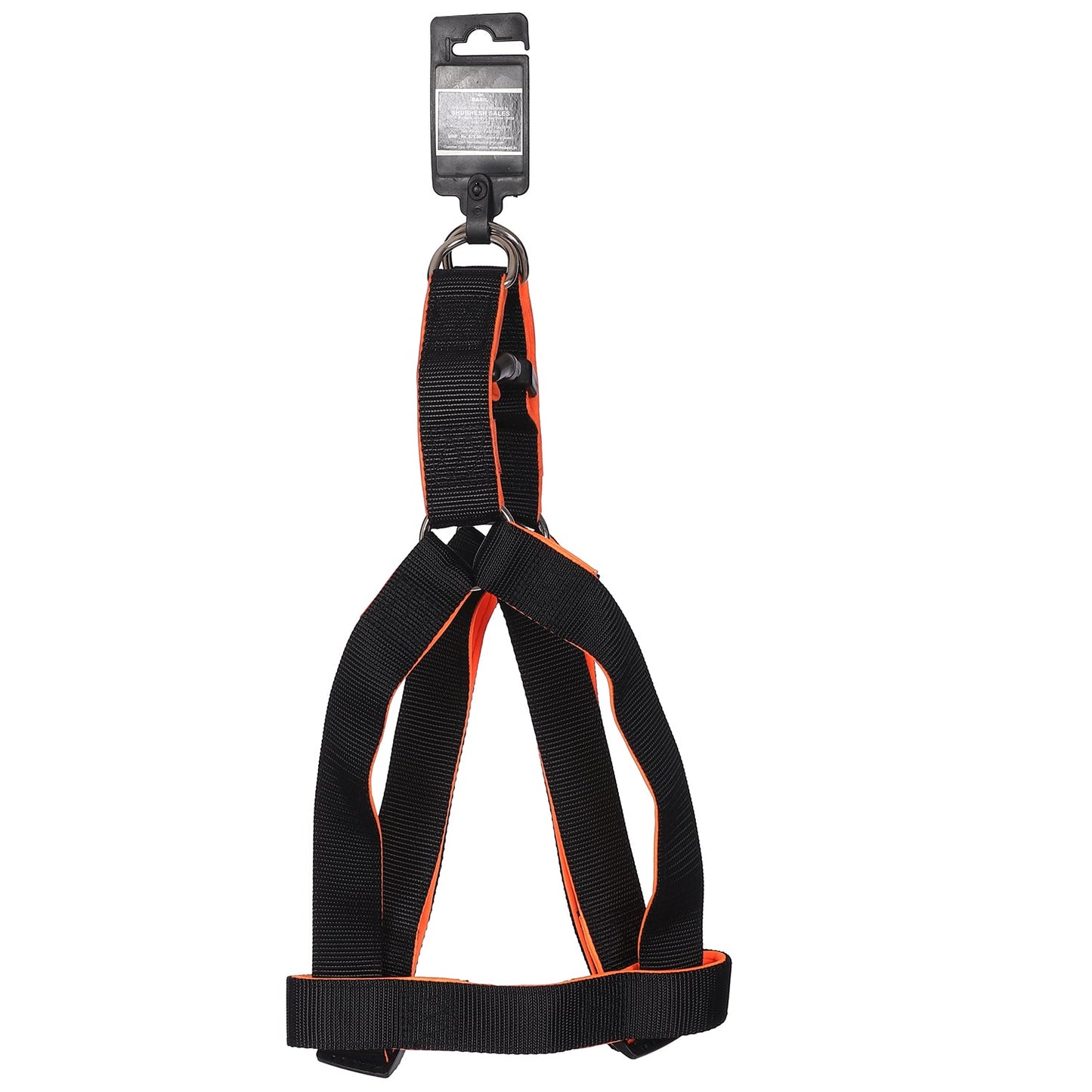 BASIL Padded Adjustable Harness for Dogs & Puppies (Black)