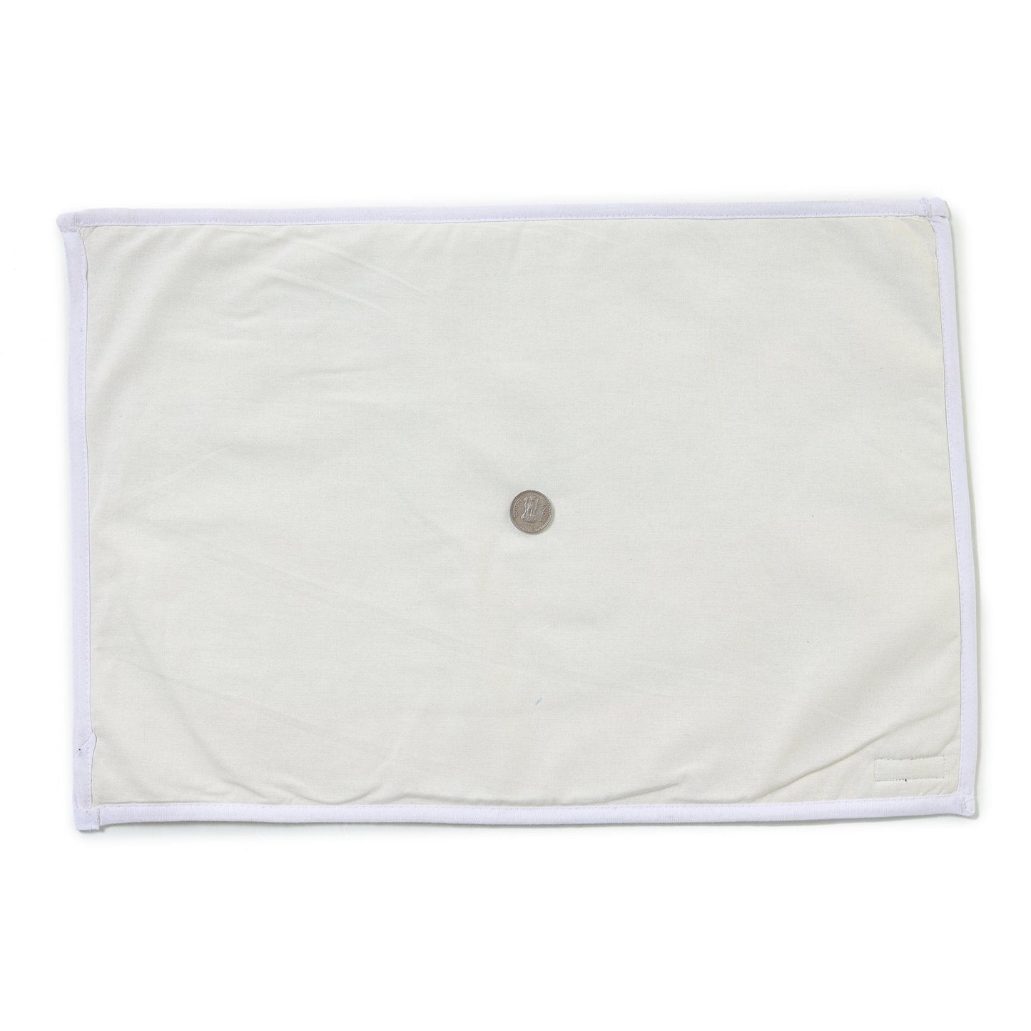 back side of rainbow printed dog mat by Barks & Wags