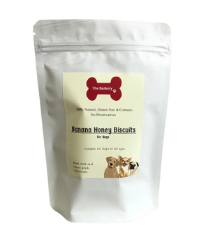 Banana Honey Dog Biscuits(300gm)