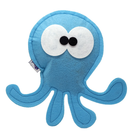 HRIKU ASHTBAHU (Octopus) Catnip Toy for Cats. (Blue)