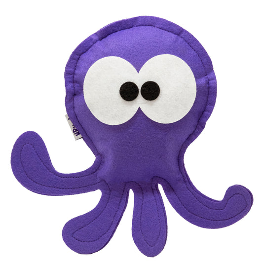 HRIKU ASHTBAHU (Octopus) Catnip Toy for Cats. (Purple)