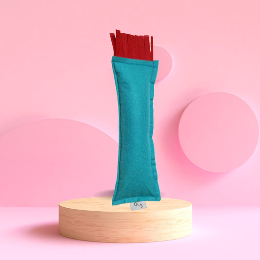HRIKU Catnip Kicker Toy (Teal)