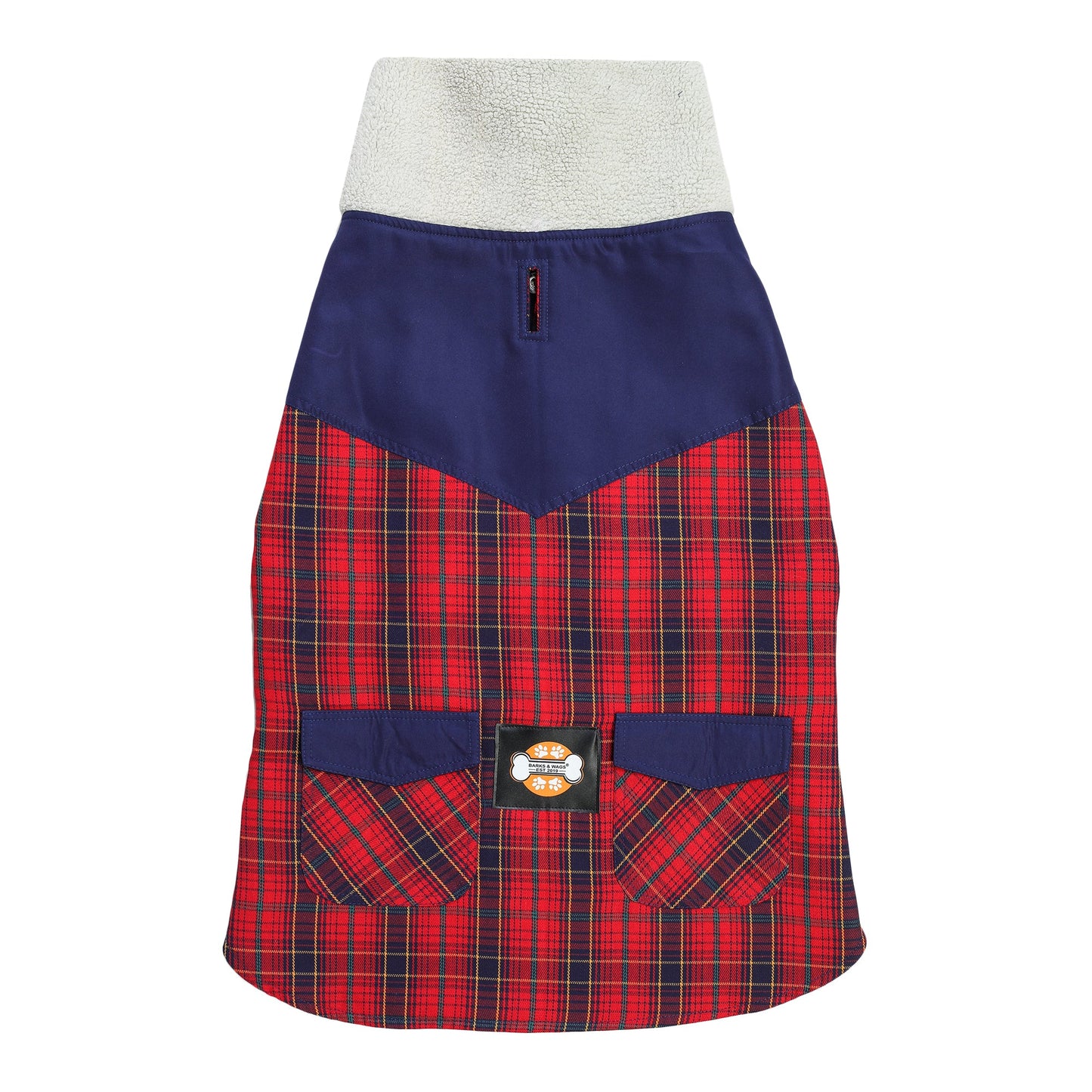 Thermapet Plaid Fur Coat