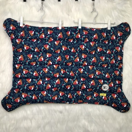 Blue Bird Dog Mat