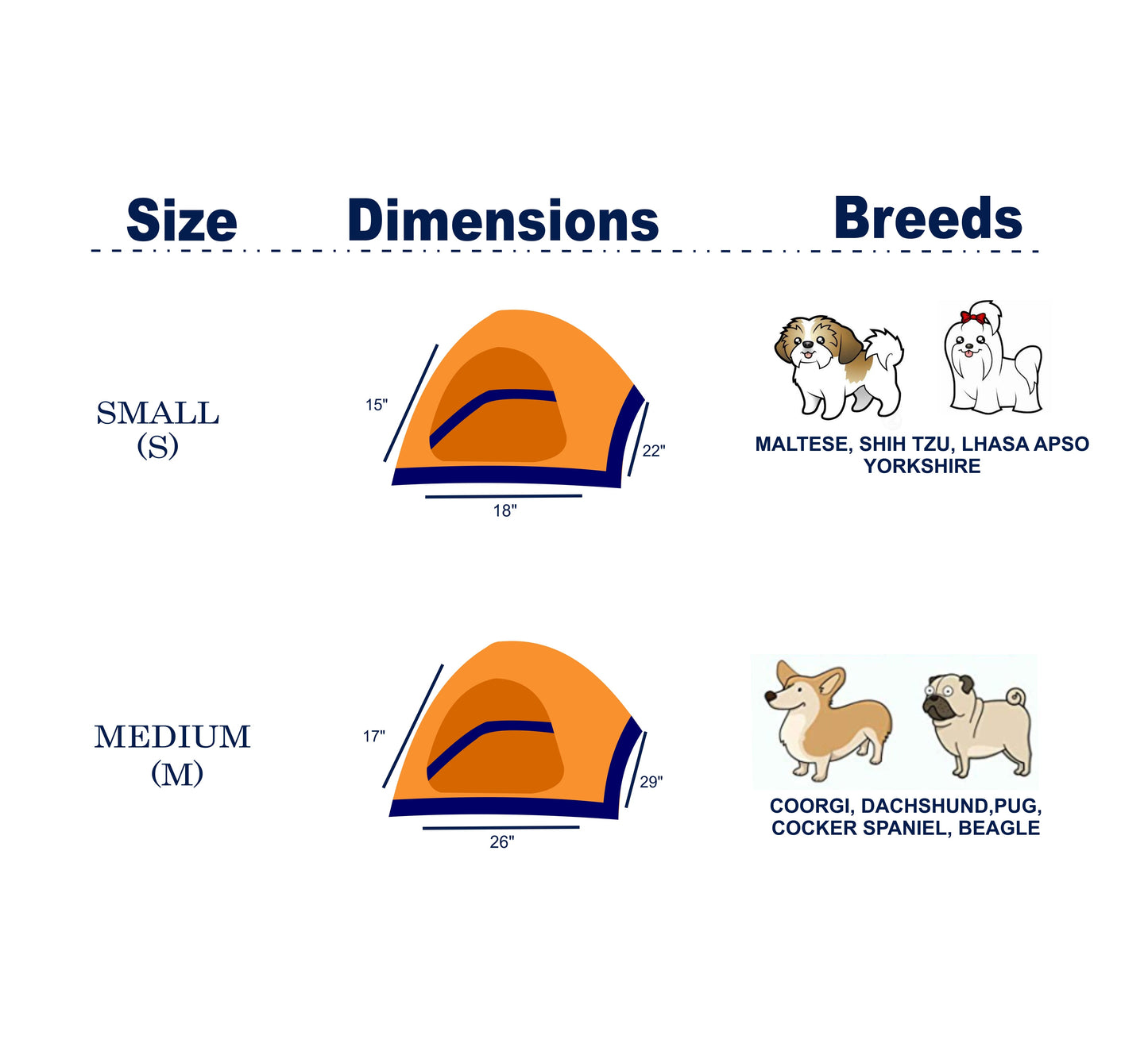 Dog Bed (Tent Shaped)