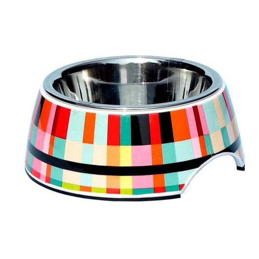 Melamine Belly Bowl - Design Rainbow