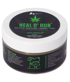 Heal O' Rub Dog Paw Balm Cream, 30g - Vet-Approved Dry Rough Skin Butter