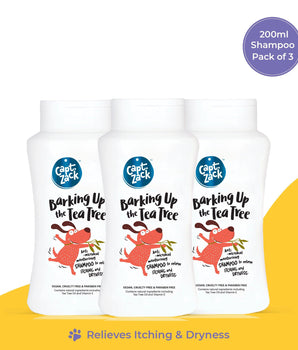 Barking Up The Tea Tree 200ml Pawesome Care Pack of 3 - Captain Zack