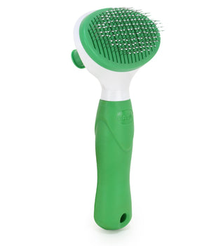 BASIL Auto Slicker Brush & Comb for All Pet Breeds