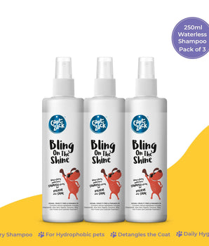 Bling On The Shine 250ml Pawesome Care Pack of 3 - Captain Zack