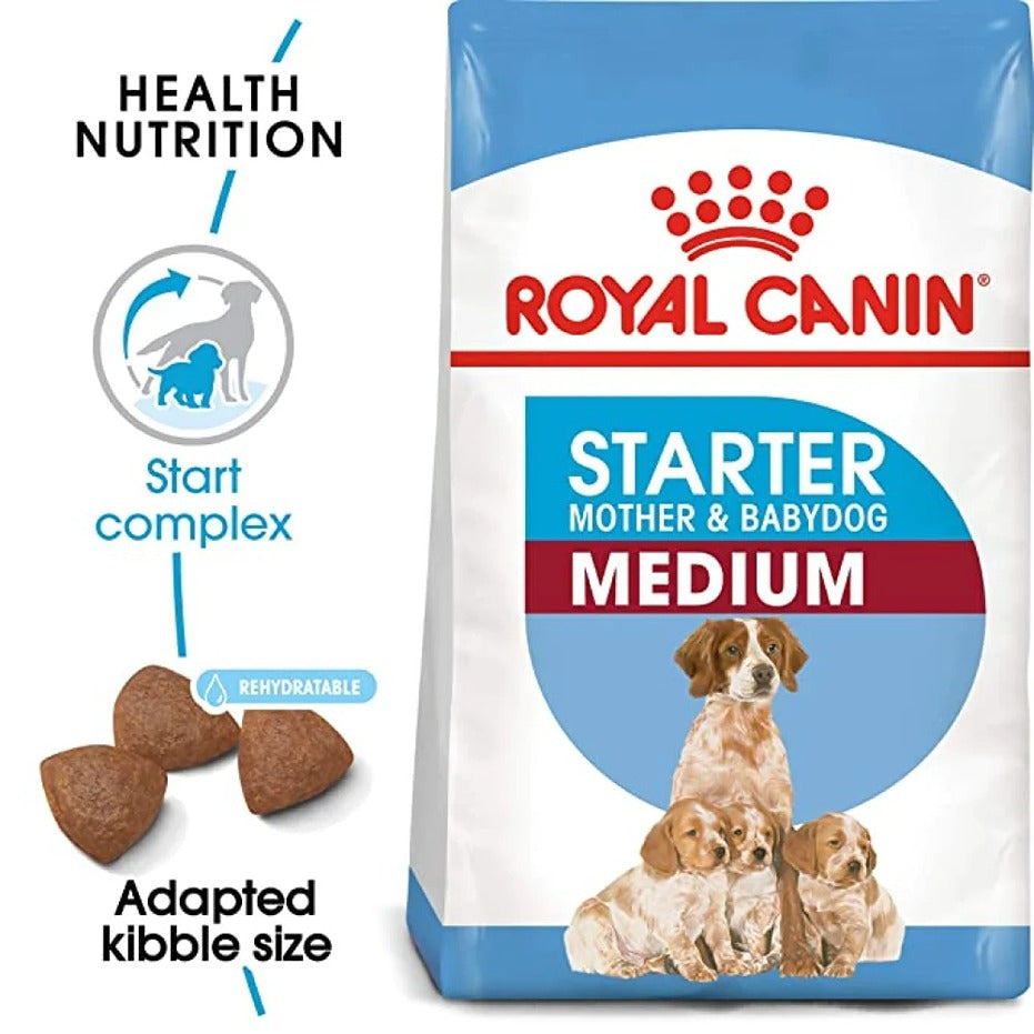 Royal Canin Medium Starter Dry Food for Medium Breed Dog and Puppies