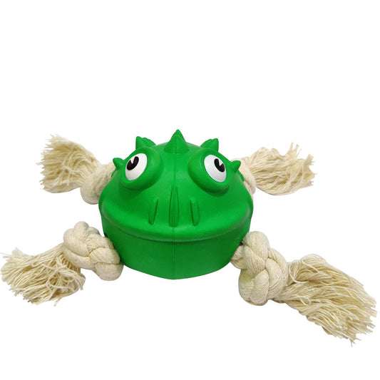 The Mighty Toad Dog Toy