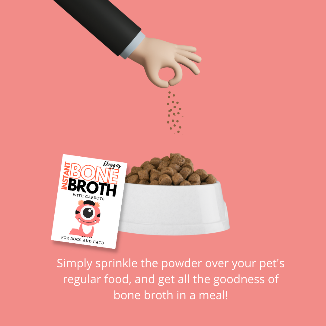Instant Bone Broth - Chicken + Carrots (Make 500ml Bone Broth with 5 sachet)