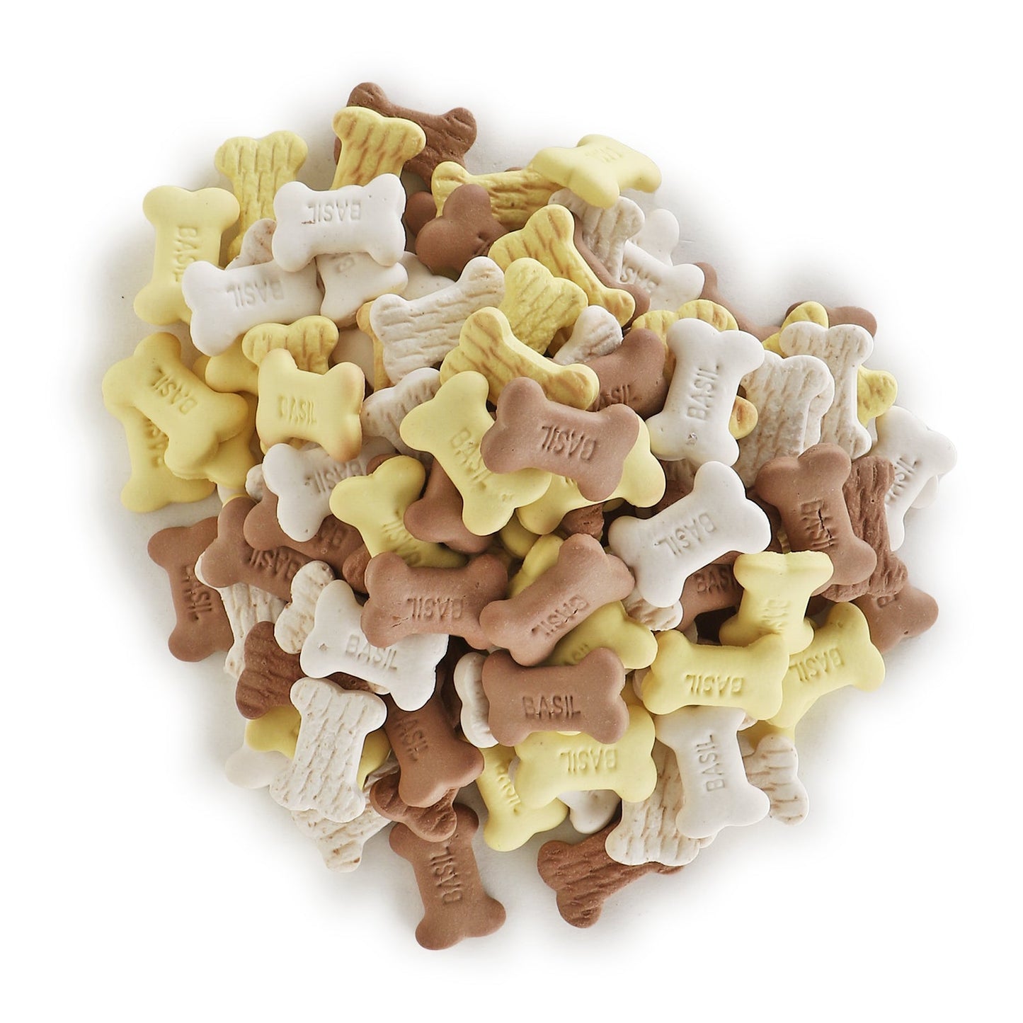 BASIL Puppy Biscuits, Bone Shaped Real Chicken Training Treat for Puppies, All Breed (900 Grams)