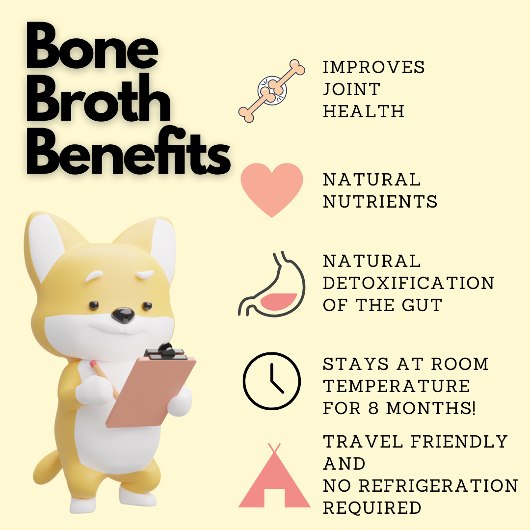 Instant Bone Broth - Chicken (Make 500ml Bone Broth with 5 sachet)