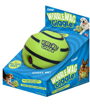 Wobble Wag Giggle ball Interactive Dog Toy - As seen on TV