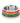 BASIL Pride Rainbow Pet Feeding Bowl, Stainless Steel & Melamine