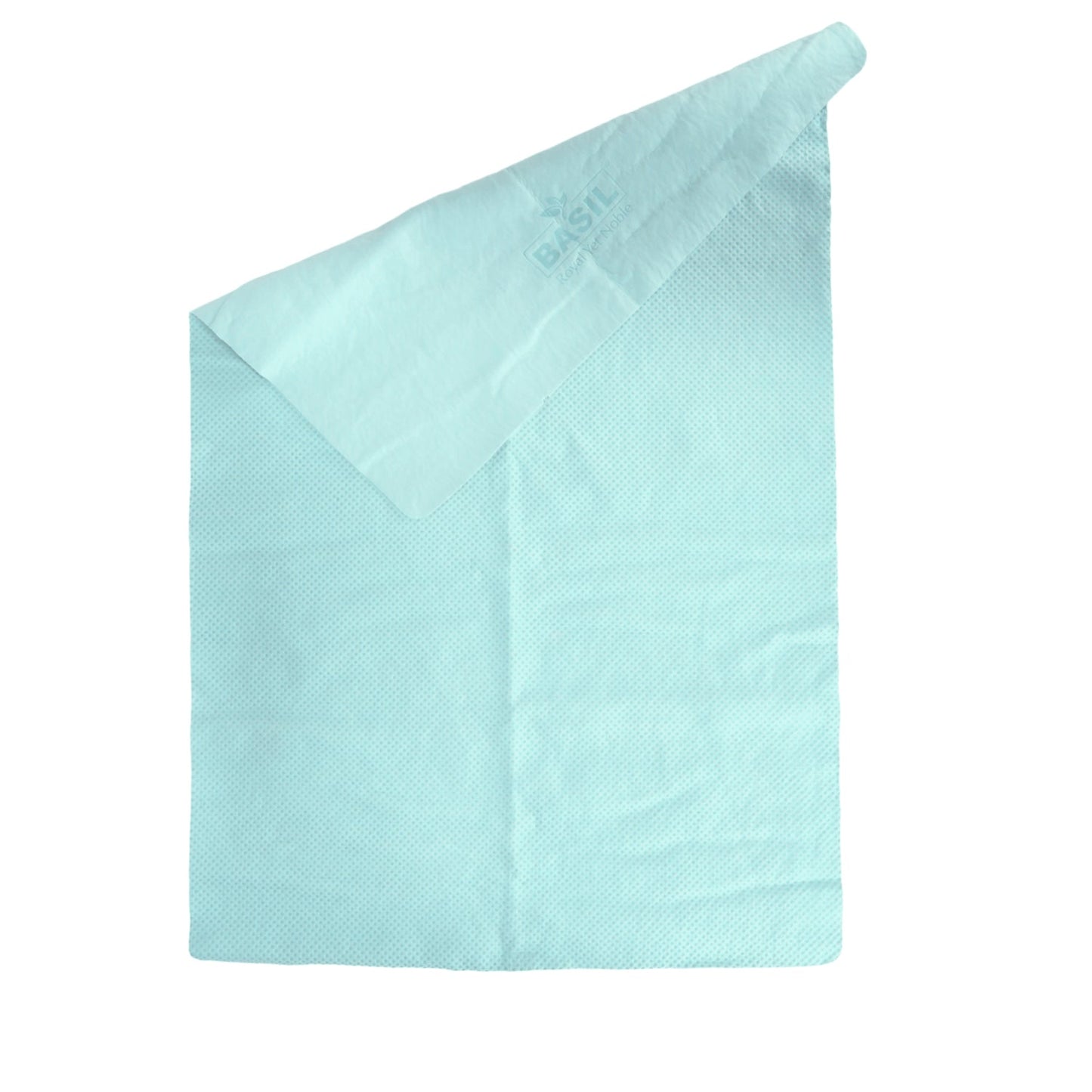 BASIL Pet Towel, Cooling Absorbent Towel for Dogs & Puppies (Green)