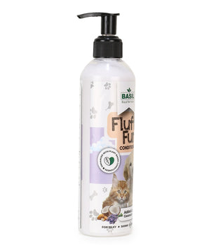 BASIL Fluffy fur Pet Conditioner for Cats & Dogs, 300ml