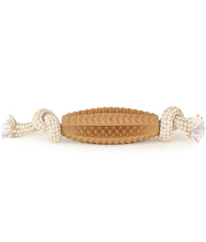 BASIL Jute Rope Toy with TPR Spike Chew Centre