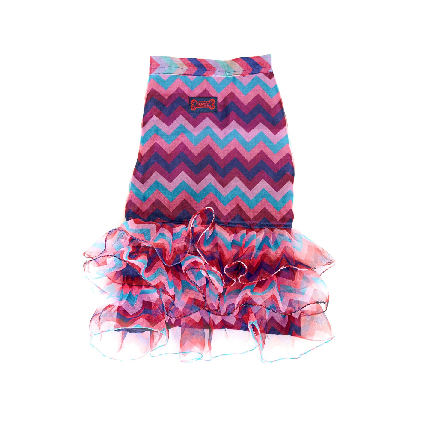 Frilly Dress Blue