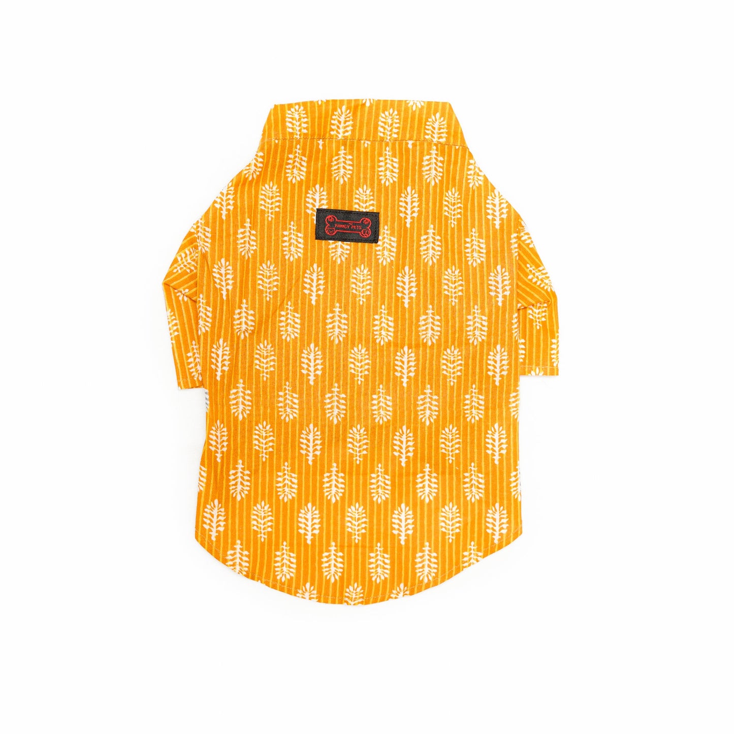 Heritage Hand Block Kurta Mustard