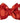 Red Paws Print Cat & Puppy Bow Tie | Snap-Buckle Closure | D-Ring Attachment