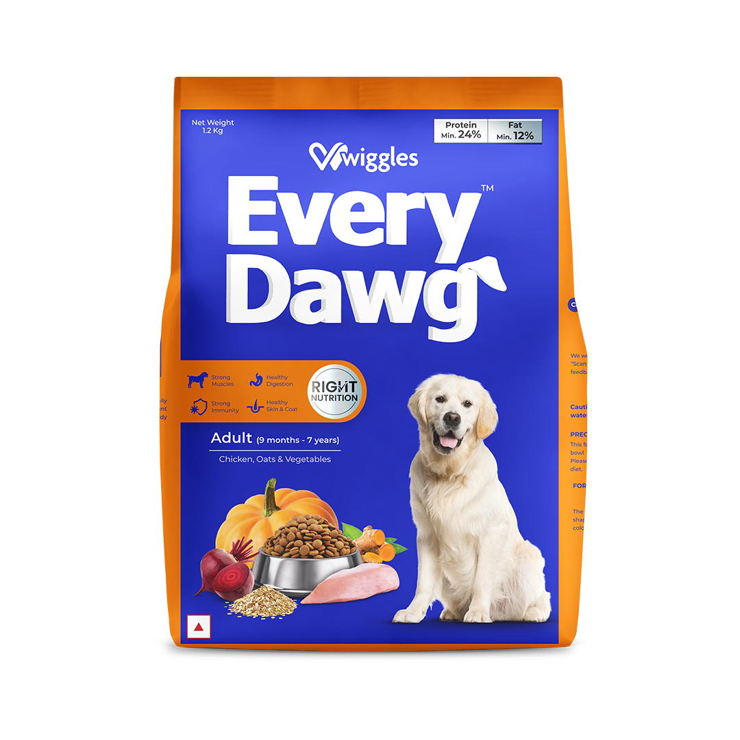 EveryDawg Adult Dry Dog Food - Chicken, Oats & Vegetables, 1.2kg
