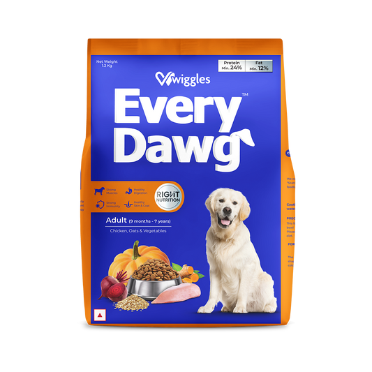 EveryDawg Adult Dry Dog Food - Chicken, Oats & Vegetables, 1.2kg