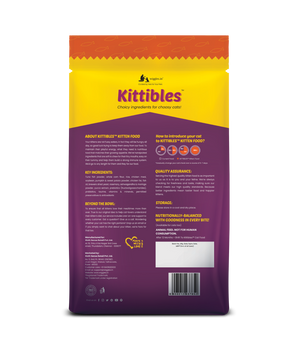 Kittibles Kitten Dry Cat Food - Tuna Fish, Ashwagandha