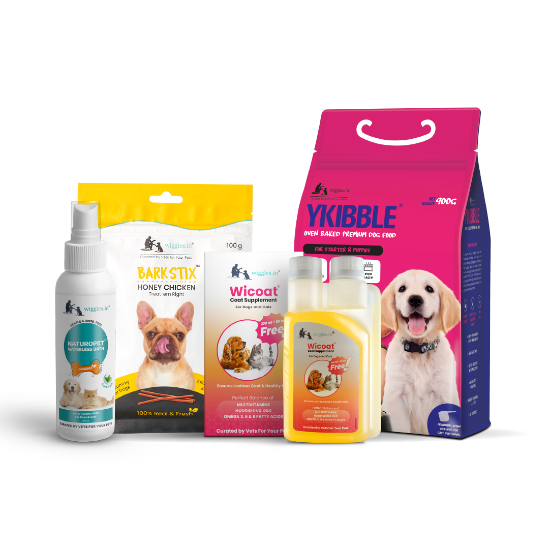 Puppy Starter Kit - Nutrition, Grooming & Wellness