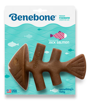 Benebone's Fishbone Dog Chew ( Jack Salmon Flavor)