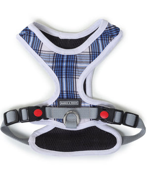 back side of harness and leash for dogs by Barks & Wags