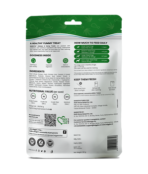 Barkstix Dog Treats for Training Adult & Puppies, 100g (Chicken & Hemp)