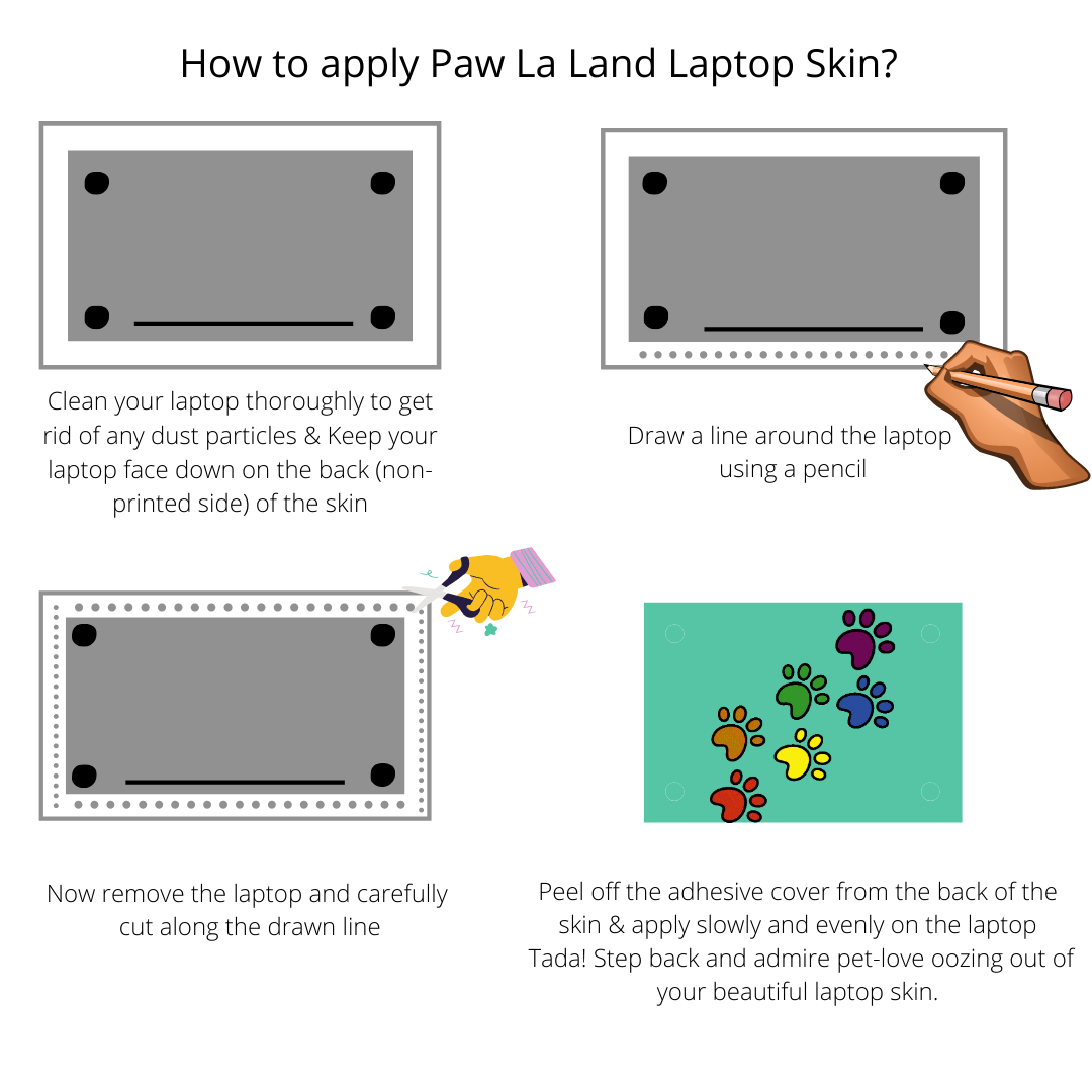 Smiling Dog Laptop Skin - PawLaLand
