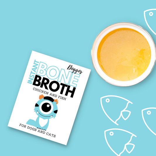 Instant Bone Broth - Chicken with Fish (Pack of 5 - Make 500ml Bone Broth with 5 sachets)