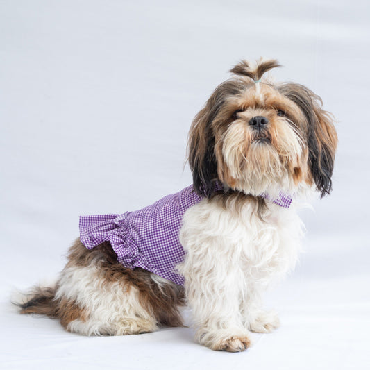Strapy Summer dress: Purple